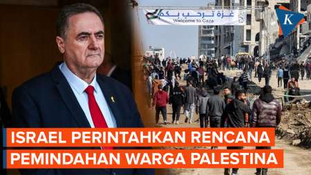 Menhan Israel Perintahkan Rencana Pemindahan Warga Palestina dari Gaza