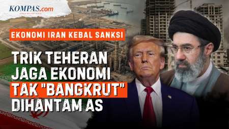 Kenapa Ekonomi Iran Tak Runtuh Meski Dihantam Perang Lawan AS?