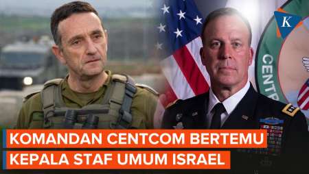 Pusat Komando AS dan Israel Bertemu Bahas Kerja Sama Militer