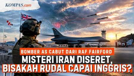 Misteri AS Tarik Bomber B-1 Dari Pangkalan RAF, Bisakah Rudal Iran Mencapai Inggris?