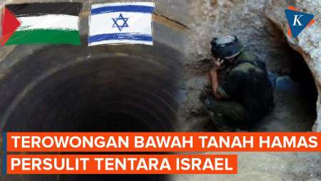 Terowongan Bawah Tanah Hamas di Gaza Jadi Tantangan Baru Israel