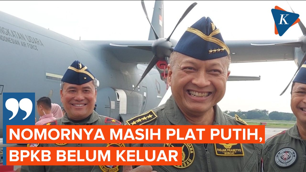 Kelakar KSAU soal Pesawat C-130J Super Hercules yang Baru Tiba di Indonesia
