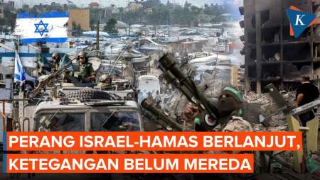 Ketegangan di Jalur Gaza Belum Mereda, Gumpalan Asap Masih Membumbung Tinggi