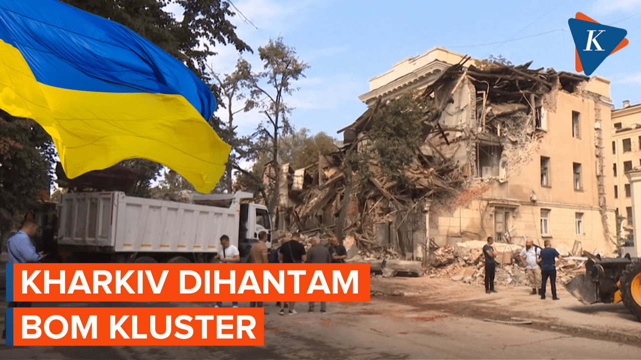 Kota Terbesar Kedua Ukraina Dihantam Bom Kluster
