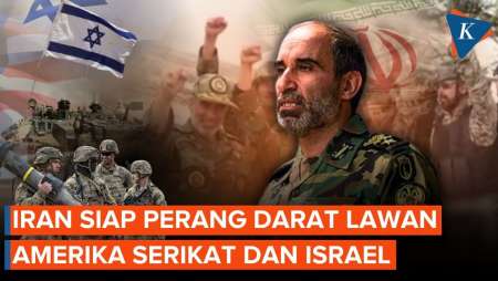 Jenderal Iran Turun Ke Perbatasan, Siap Perang Darat Lawan AS-Israel