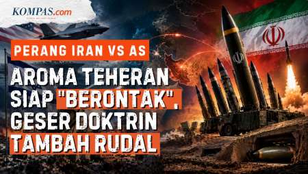 Iran "Berontak" Ancang-ancang Perang: Doktrin Kian Garang, Stok Rudal Melimpah, Radius Serang Meluas
