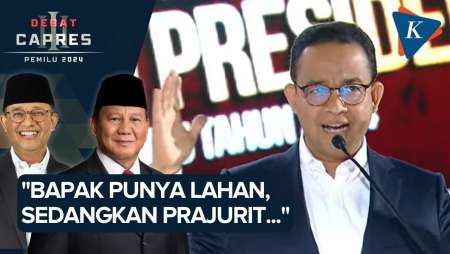 Nada Suara Anies Meninggi Saat Berbicara Kesejahteraan Prajurit TNI