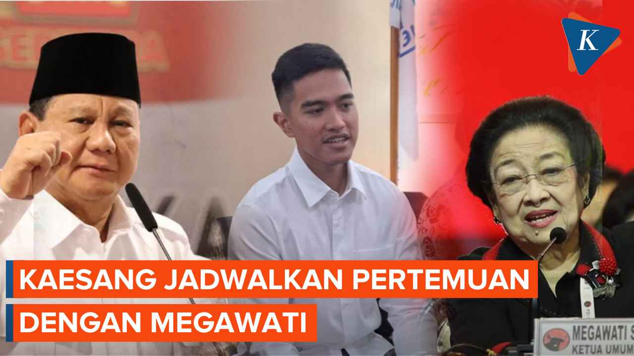 Agenda Bertemu Megawati-Prabowo Telah Diatur, Kaesang: Masih Cocokkan Waktu