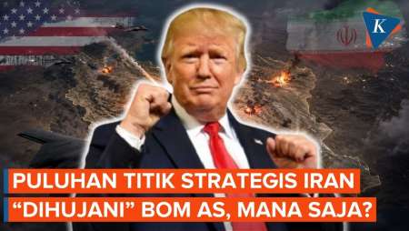 AS Hantam Iran Dari Berbagai Arah, Di Mana Saja Titik Serangannya?