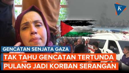 Pilu Ibu di Gaza, Anak dan Suami Tewas saat Pulang dalam Gencatan Tertunda