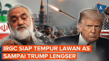 Iran Siap Perang Panjang Lawan AS, IRGC Mau Tempur Hingga Trump Lengser