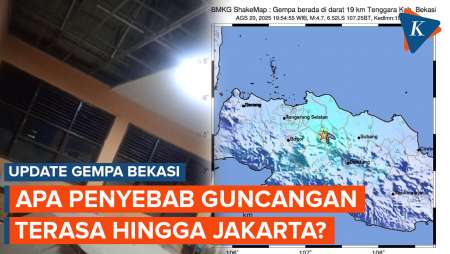 Penyebab Gempa Bekasi Terasa hingga Jakarta, Ini Penjelasan BMKG