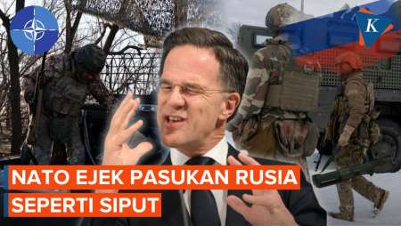 Sekjen NATO Ejek Rusia Seperti Siput Dalam Perang Melawan Ukraina