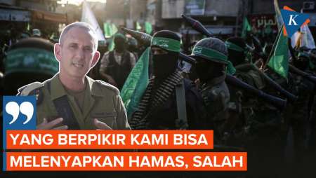 IDF: Hamas Tak Bisa Dilenyapkan