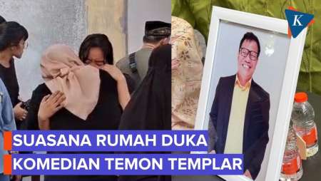 Suasana Rumah Duka Komedian Temon Yang Meninggal Dunia