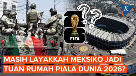 Meksiko Mencekam Usai Tewasnya Bos Kartel, Masih Layakkah Gelar Piala Dunia 2026?