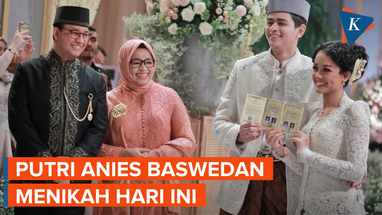 Sah! Putri Sulung Gubernur DKI Anies Baswedan Melangsungkan Akad Nikah Hari Ini