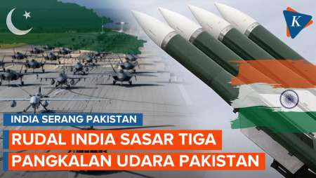 Konflik Memanas, India Sasar Tiga Pangkalan Udara Pakistan