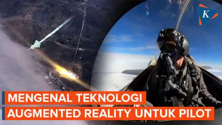 Teknologi Augmented Reality Memungkinkan Pilot Pesawat Tempur Lawan Musuh Virtual secara Nyata