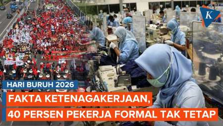 Fakta Miris, 40 Persen Pekerja Formal Berstatus Karyawan Tidak Tetap