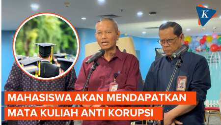 Pendidikan Antikorupsi Jadi Mata Kuliah Wajib di Perguruan Tinggi
