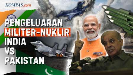Adu Jet Tempur, Tank, Rudal, dan Senjata Nuklir India Vs Pakistan