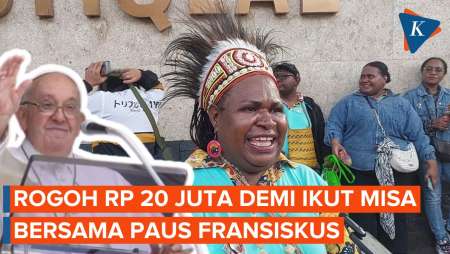 Cerita Warga Papua Rogoh Rp 20 Juta Lebih demi Ikut Misa Akbar Paus Fransiskus di GBK