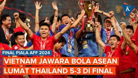 Tundukkan Thailand, Vietnam Juara Piala AFF 2024 untuk Ketiga Kalinya!