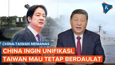 China-Taiwan Memanas, Beijing Mau Unifikasi, Taipei Bertekad Jaga Kedaulatan