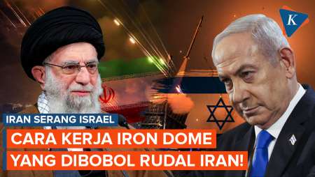 Intip Cara Kerja Iron Dome Israel yang Mampu Dibobol Rudal Hipersonik Iran!