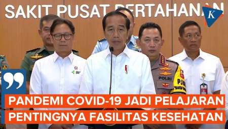 Saat Peresmian RSPPN Soedirman, Jokowi Singgung soal Covid-19