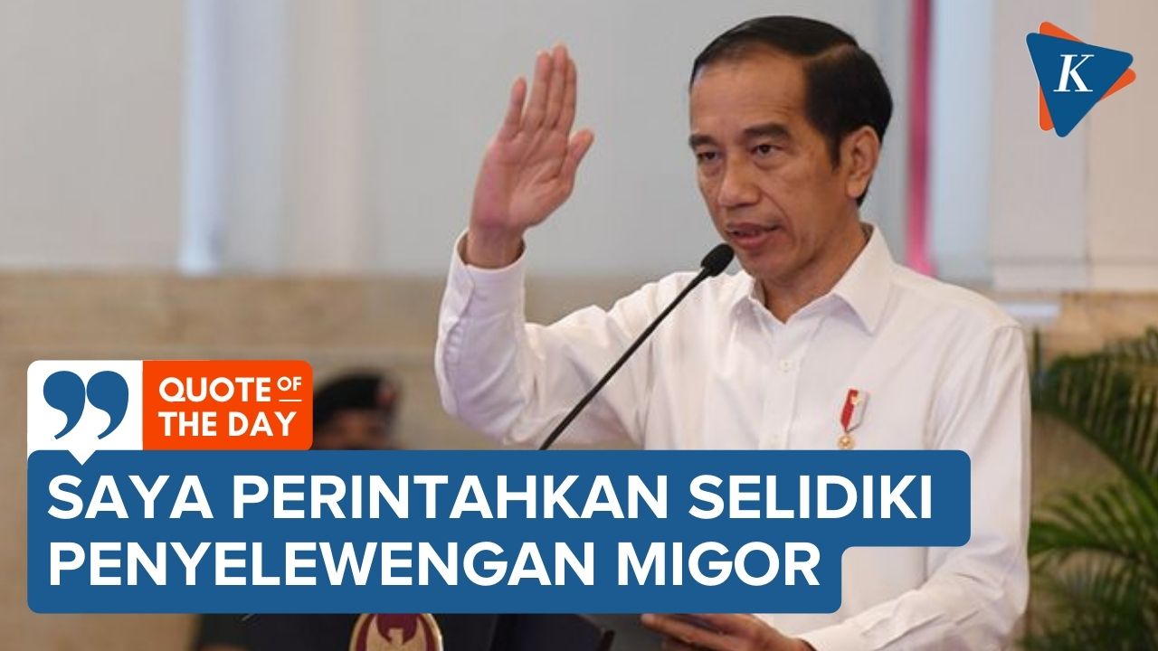 Jokowi Minta Aparat Hukum Tindak Tegas Pelaku Penyelewengan Minyak Goreng