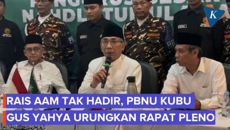 Rais Aam Tak Hadir, Rapat Pleno PBNU Kubu Gus Yahya Diubah Jadi Rapat Koordinasi