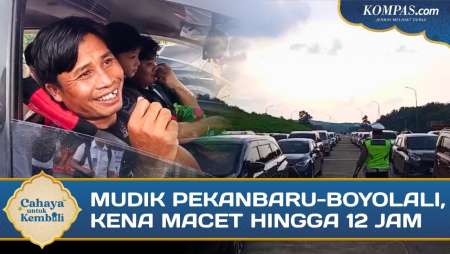 Kisah Siswanto Mudik Pekanbaru-Boyolali: Bawa Rp 30 Juta, Terjebak Macet 12 Jam