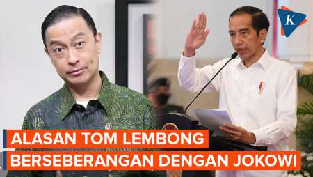 Pilih Berseberangan dengan Jokowi, Tom Lembong: Bukan Sakit Hati, Ini Saatnya Perubahan