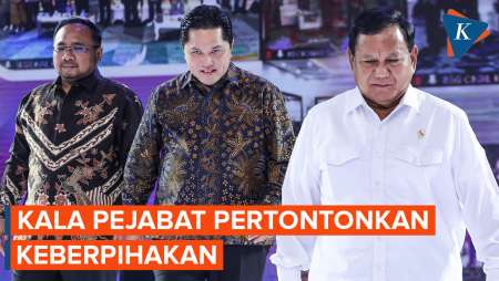 Prabowo Hadir di Acara Natal Bersama 2023, Sambutan Menag dan Menteri BUMN Disorot