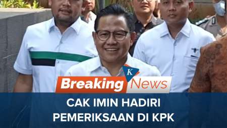 Momen Kedatangan Cak Imin di KPK, Diperiksa sebagai Saksi Dugaan Korupsi di Kemnaker