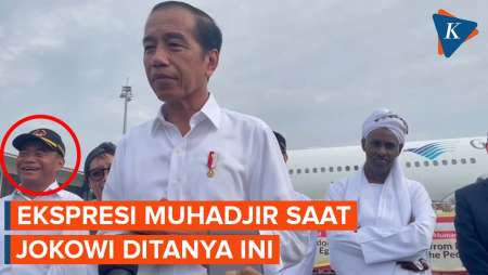 Muhadjir Tertawa Saat Jokowi Ditanya Pemanggilan Menteri oleh MK