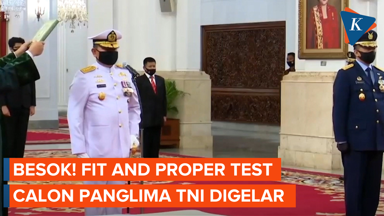 Calon Panglima TNI Yudo Margono Jalani Fit and Proper Test Besok