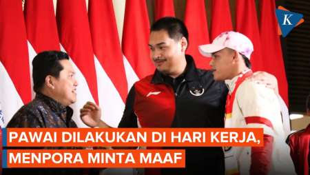 Menpora Minta Maaf Arak-arakan Atlet Olimpiade 2024 Dilakukan di Hari Kerja