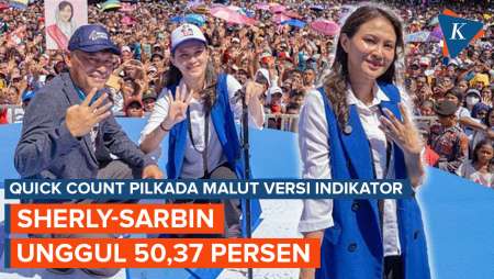 Quick Count Pilkada Maluku Utara Versi Indikator: Istri Mendiang Benny Laos, Sherly Tjoanda Unggul