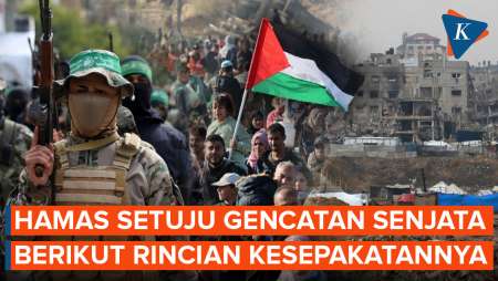 Hamas Akhirnya Setujui Gencatan Senjata di Gaza, Begini Kesepakatannya