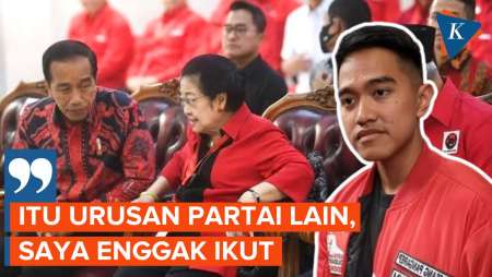 Jokowi Disebut Bukan Kader PDI-P Lagi, Kaesang: Saya Kurang Tahu