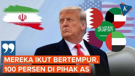 Klaim Negara Teluk Gabung Lawan Iran, Trump: Saudi, Qatar, UEA Melawan