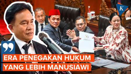 KUHP Dan KUHAP Baru Berlaku Hari Ini, Begini Respons Menko Yusril