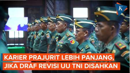 Usia Pensiun TNI Diubah, Karier Bintara, Tamtama, dan Perwira Makin Panjang