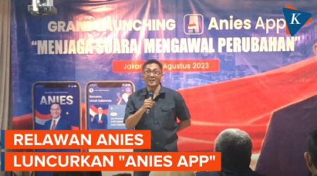 Relawan Anies Luncurkan Aplikasi 