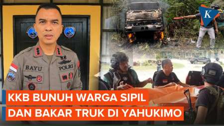 KKB Adang dan Bakar Truk di Yahukimo, Satu Warga Sipil Tewas