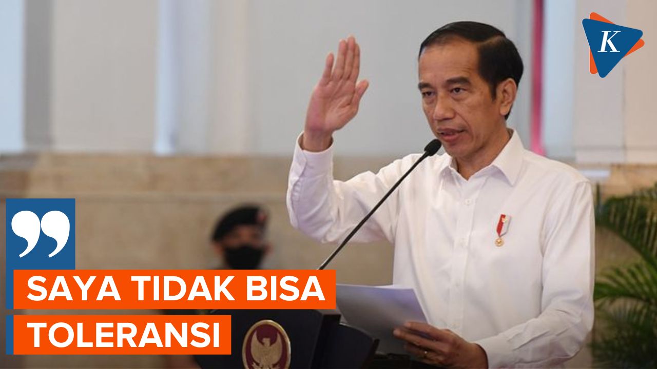 Tegas, Jokowi Tak Bisa Toleransi Kerugian Negara karena Ego Sektoral