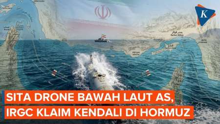 Sita Drone Laut, IRGC: Teknologi AS Tak Bisa Tembus Selat Hormuz
